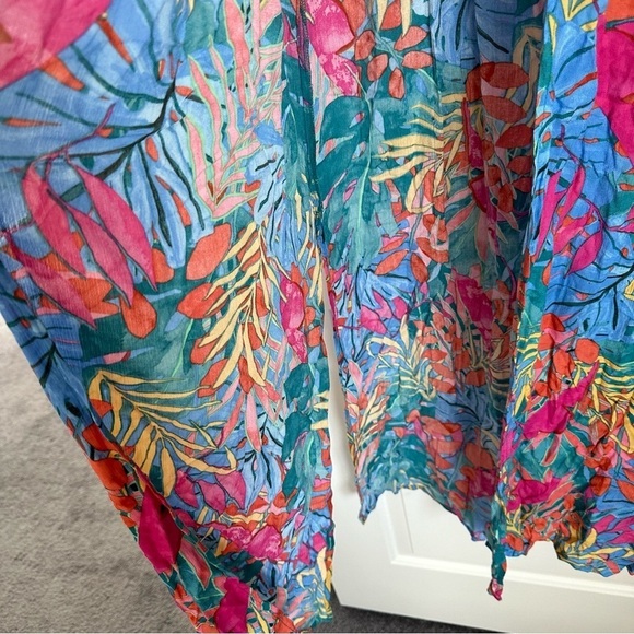 Kona Sol Tie Front Swim Cover-up - Picture 4 of 6